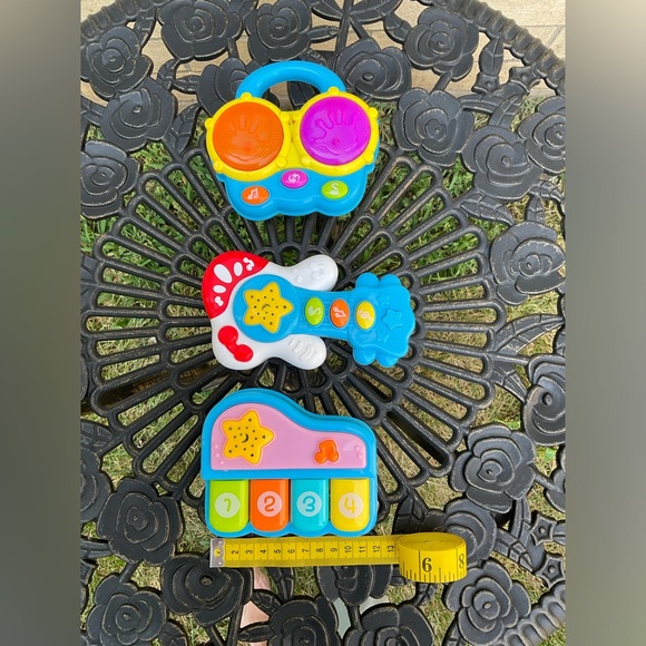 Educational Toys for Music Learning and Entertainment Set of 3 for 6M to 4 years - Picture 7 of 8